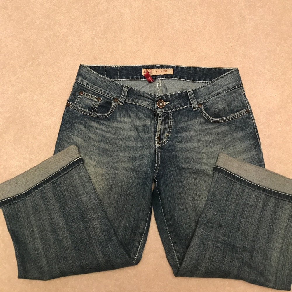 BKE denim Culture. Stretch. Crop. Size 30. Used