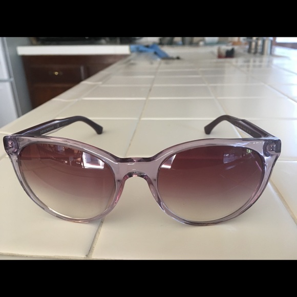Emporio Armani Purple Semi Cat-Eye EA4003 main image 5