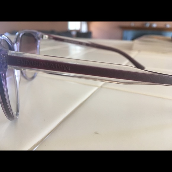 Emporio Armani Purple Semi Cat-Eye EA4003 display picture 2
