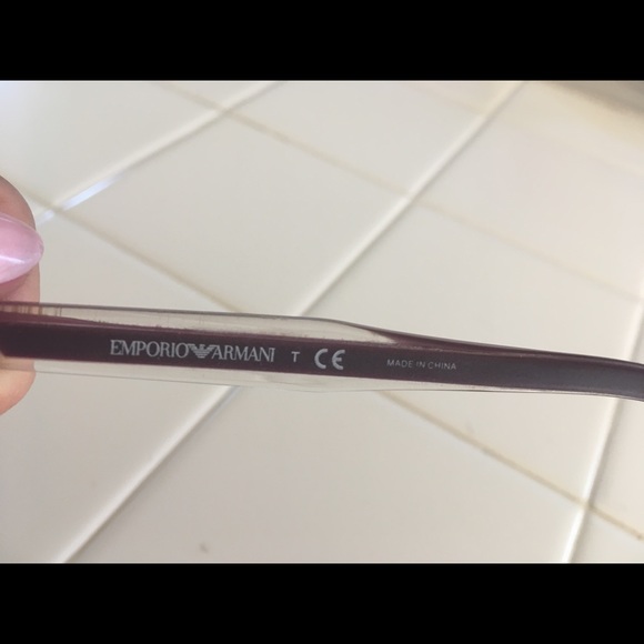 Emporio Armani Purple Semi Cat-Eye EA4003 main image 7
