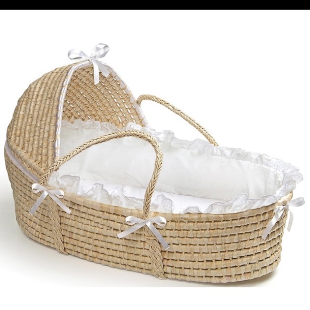 NEW in plastic -Moses baby bassinet make offer