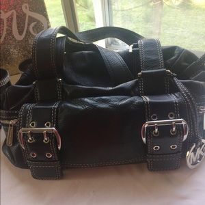 Michael Kors Black Leather Purse