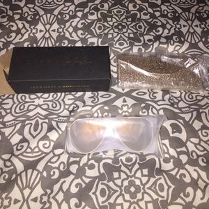 Diff Eyewear Jessie James Decker Gold Sunglasses