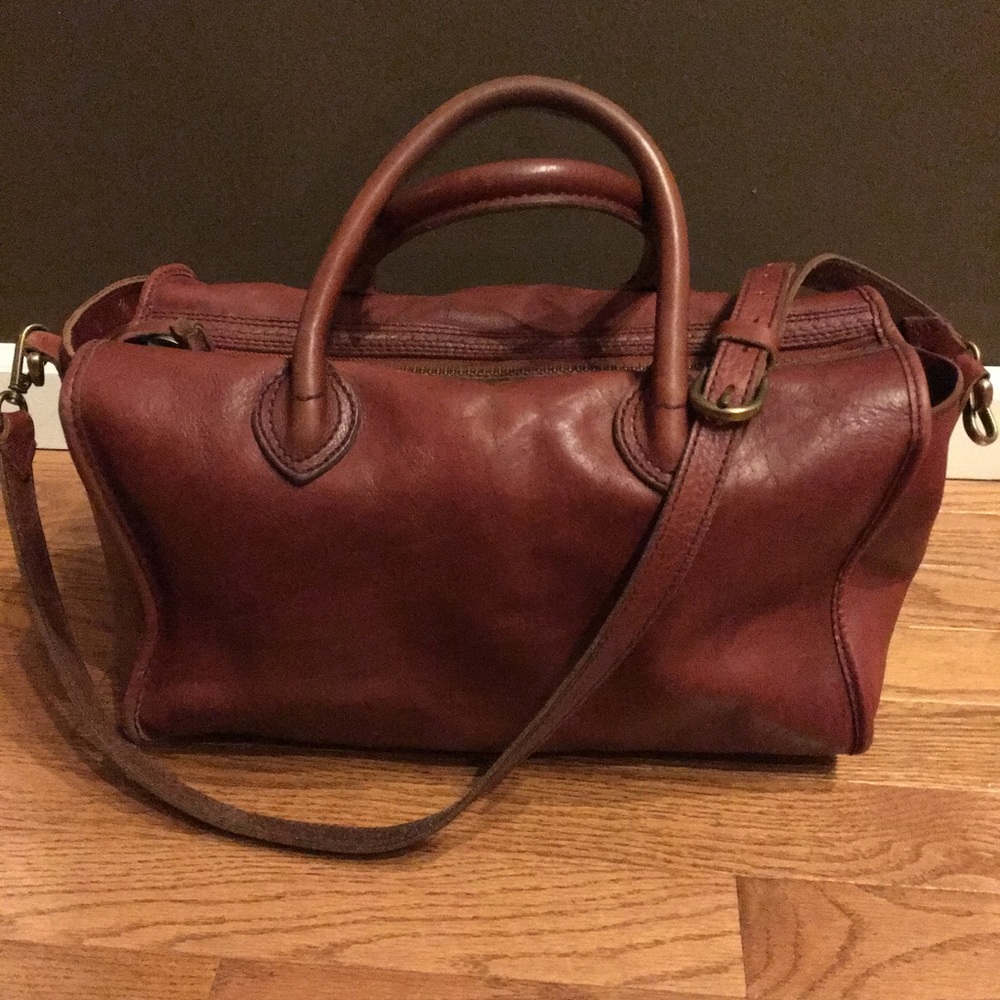 Madewell Camden Leather Satchel ❤️