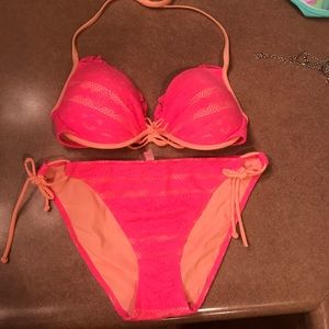 Victoria's Secret Swimsuit Bathing Suit 38C size L