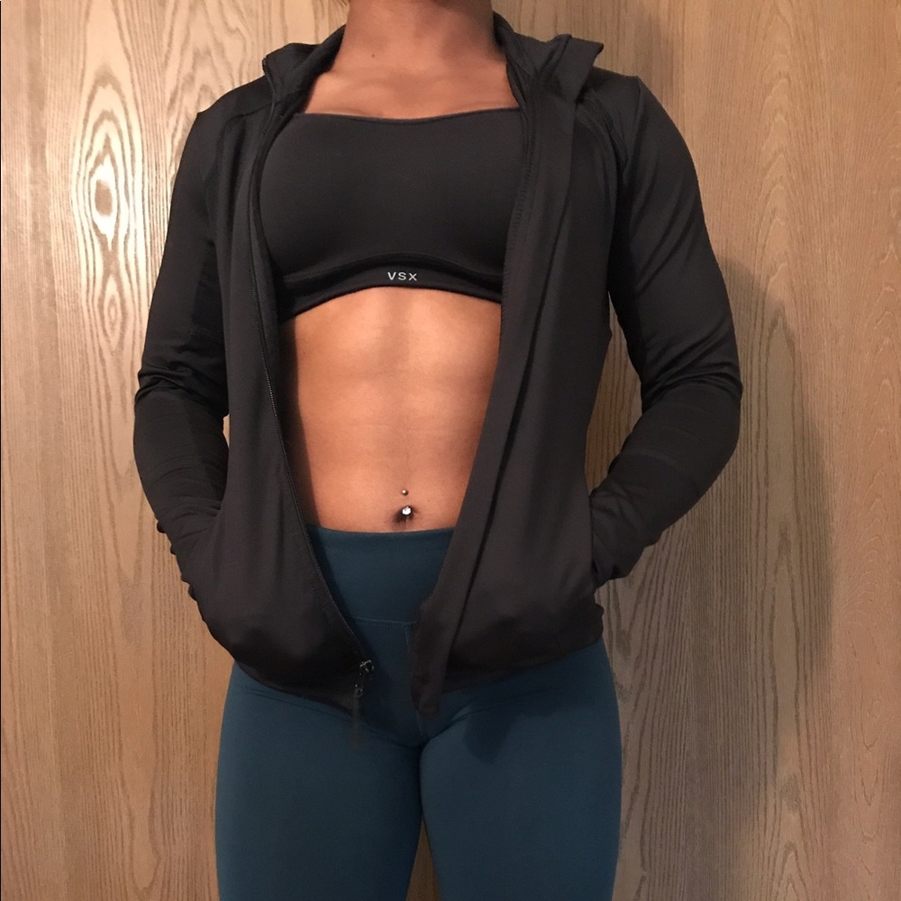 Black Zip-up