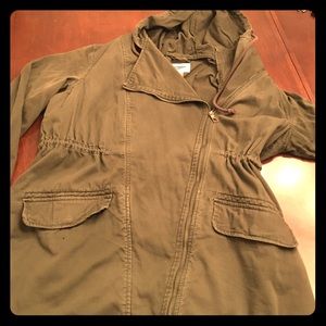 Old navy army green utility jacket