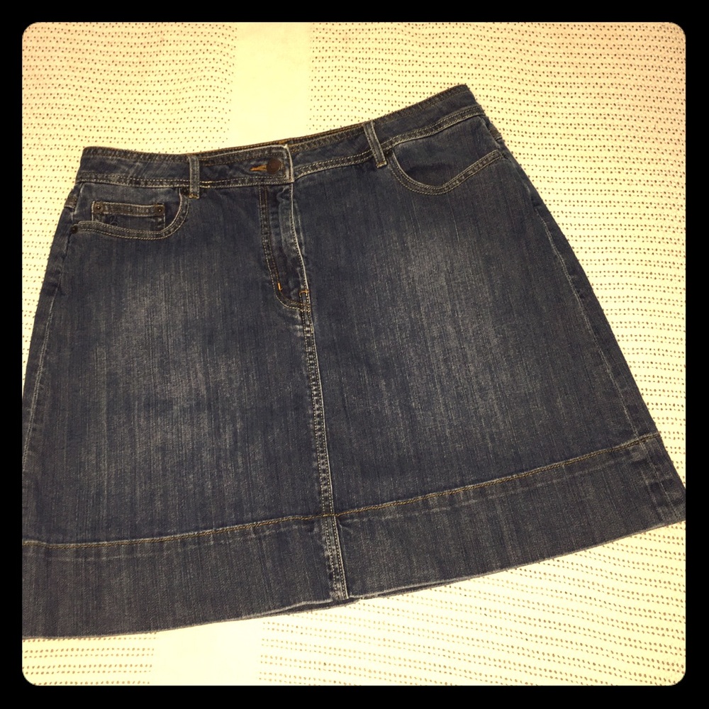 Boden Denim Skirt Size 16 (UK) 14 (US)
