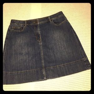 Boden Denim Skirt Size 16 (UK) 14 (US)
