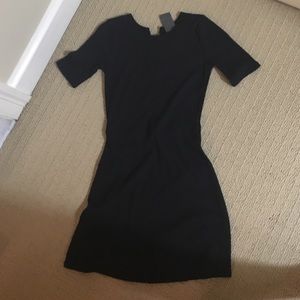 Brand new ribbed black A&F dress!