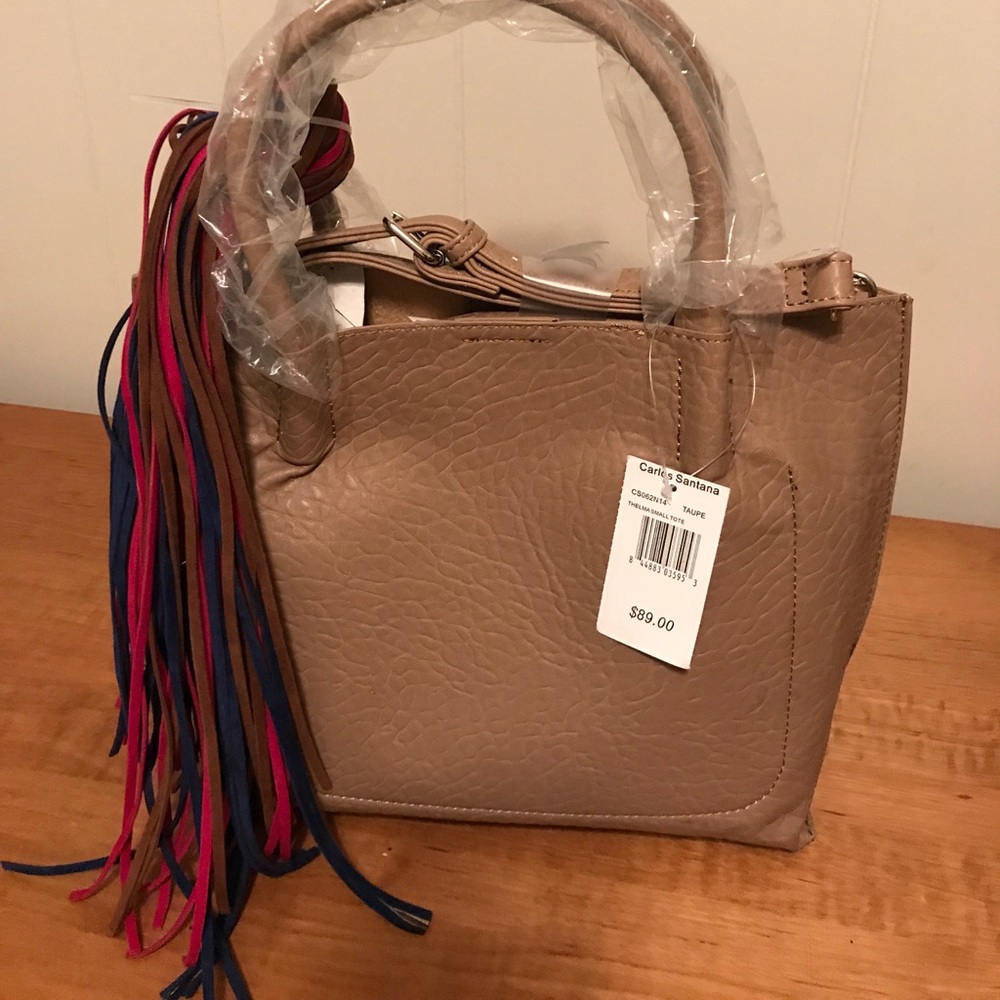NWT Carlos santa faux bag