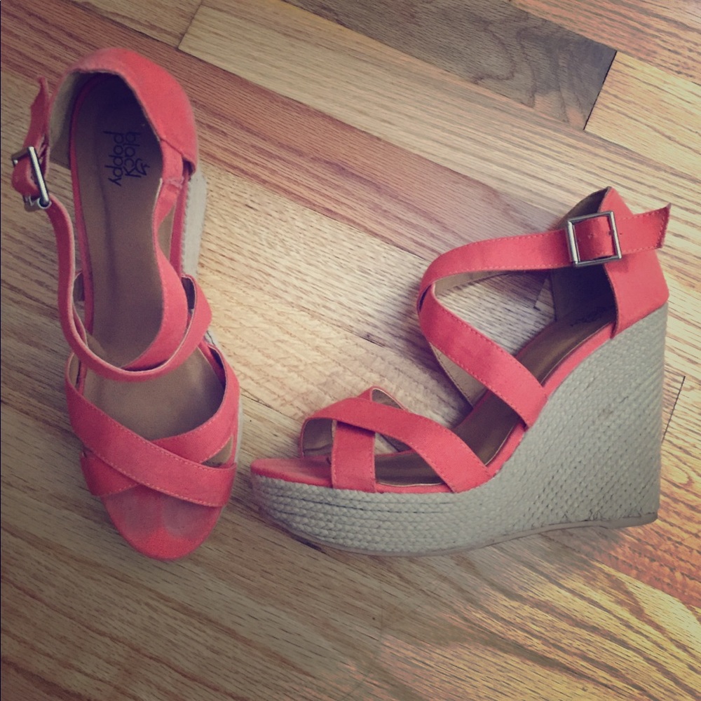 Wedged heels