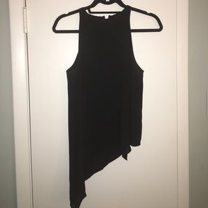 H&M asymmetrical black top