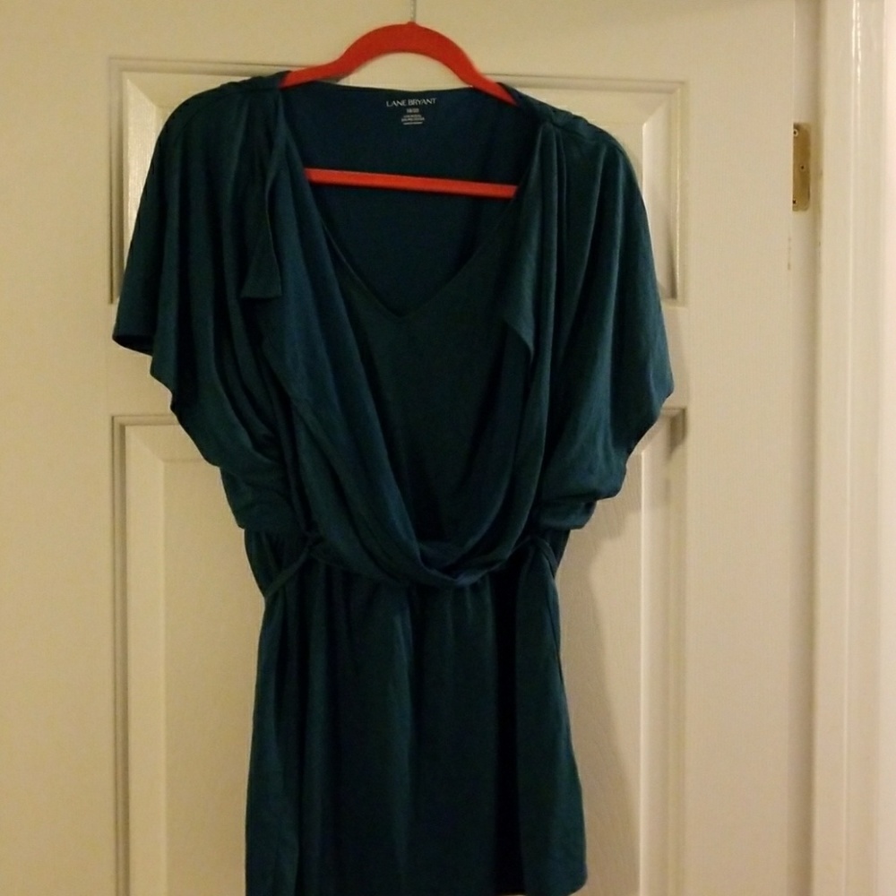 Lane Bryant 18/20 cute draped top