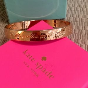 Kate Spade bangle bracelet
