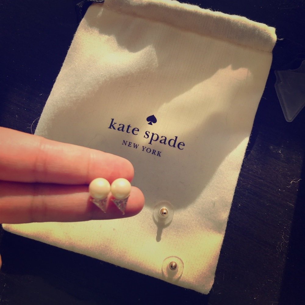 Kate Spade pearl earrings