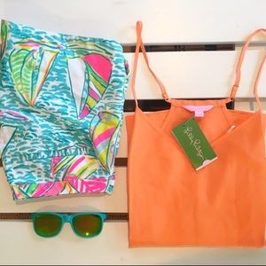 Lilly Pulitzer Dusk Top in Keen Peach