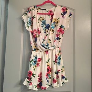 Honey Punch Floral Romper