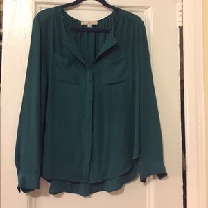 Emerald blouse