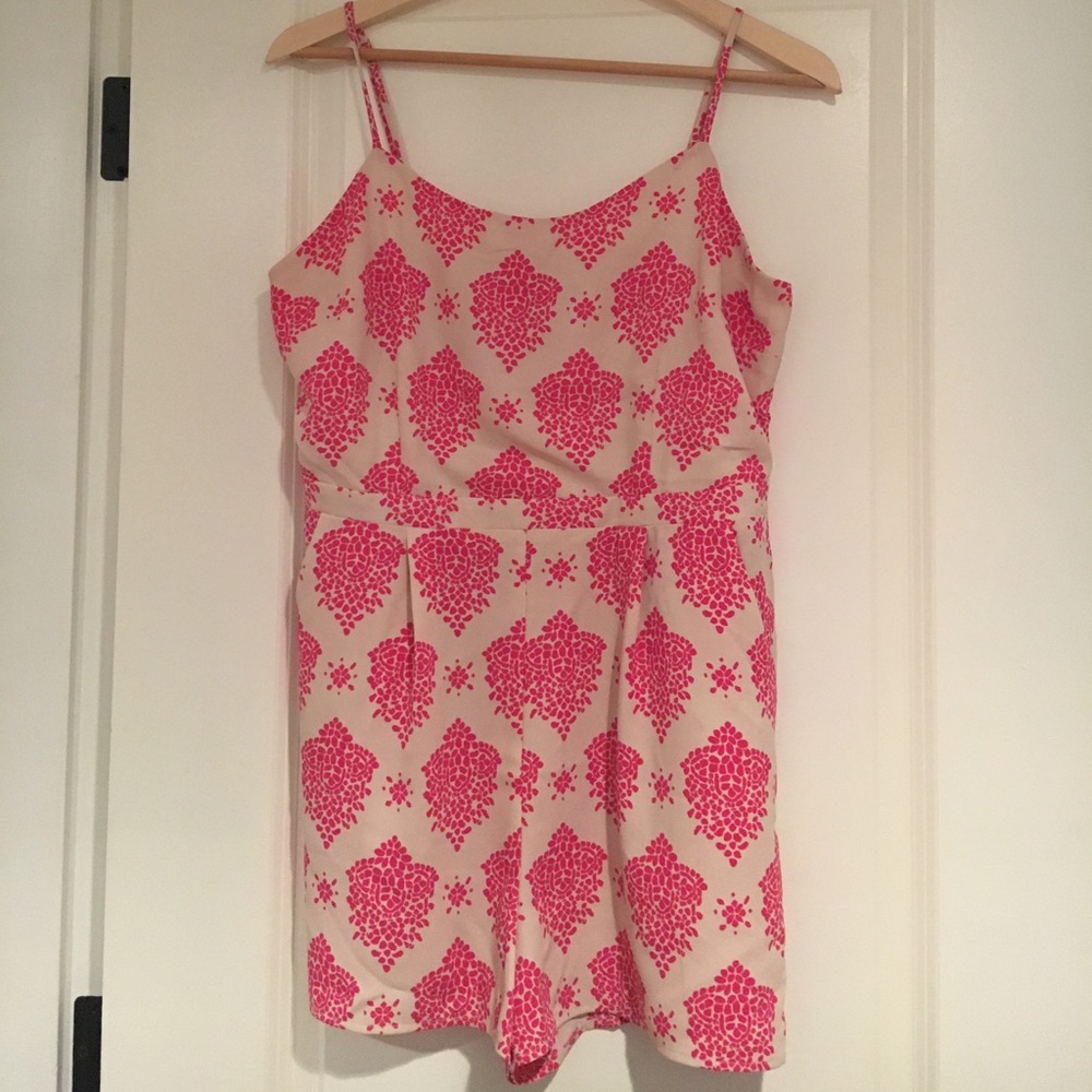 Cute pink romper