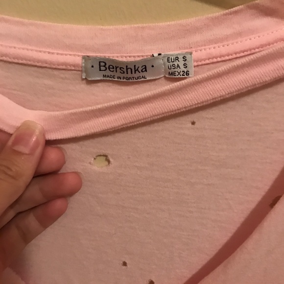 Berska light pink top - Picture 2 of 3