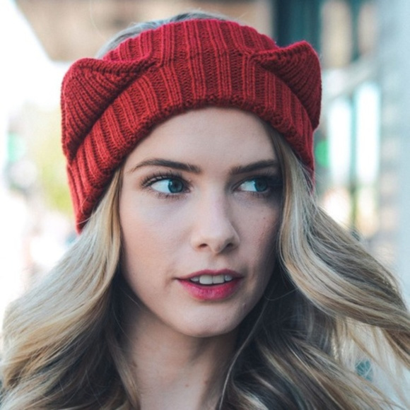 ✨HOST PICK✨ Red Cat Ear band brand new ! - Picture 3 of 3