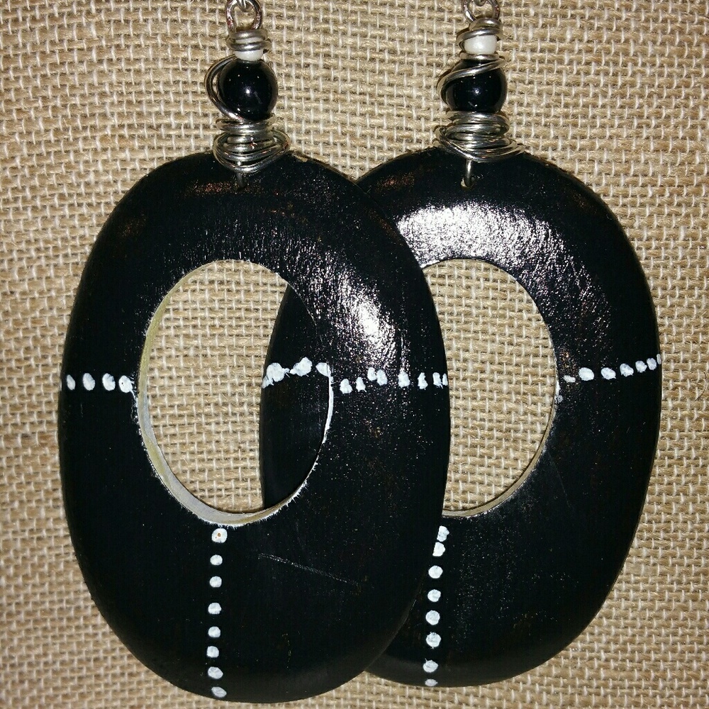 Black & White Earrings