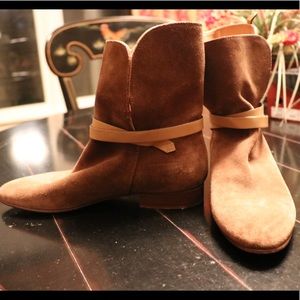 Chloé brown booties