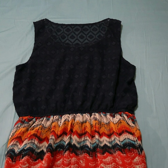 Dress Barn midi dress, sleeveless dress, WITH BELT - Picture 2 of 4