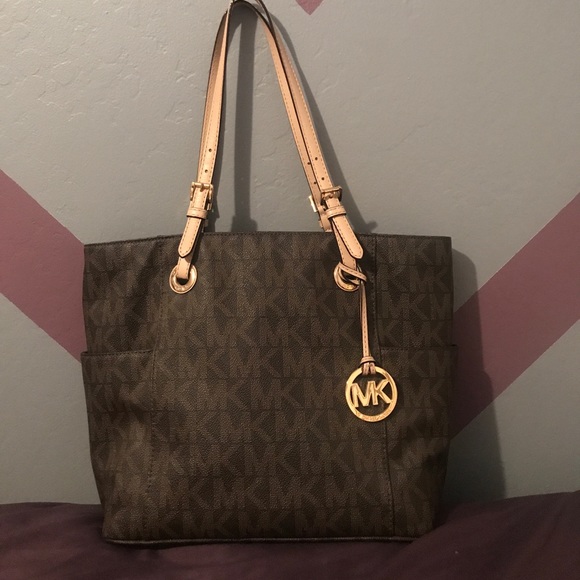 Michael Kors Jet Set Travel Small Logo Tote - Picture 1 of 6