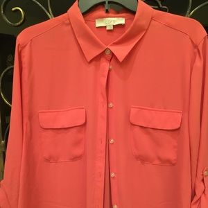 Ann Taylor Loft Utility Shirt