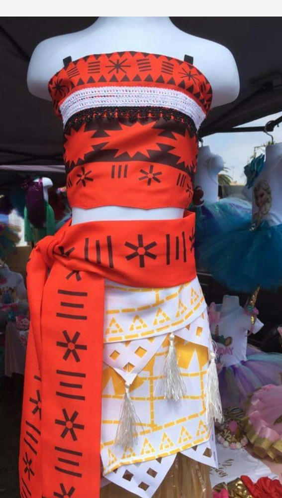 Moana costume/birthday dress