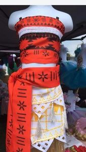 Moana costume/birthday dress