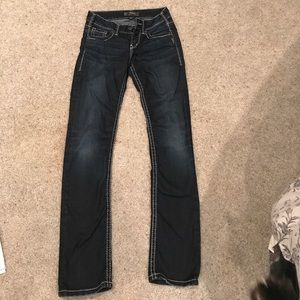Silver jeans