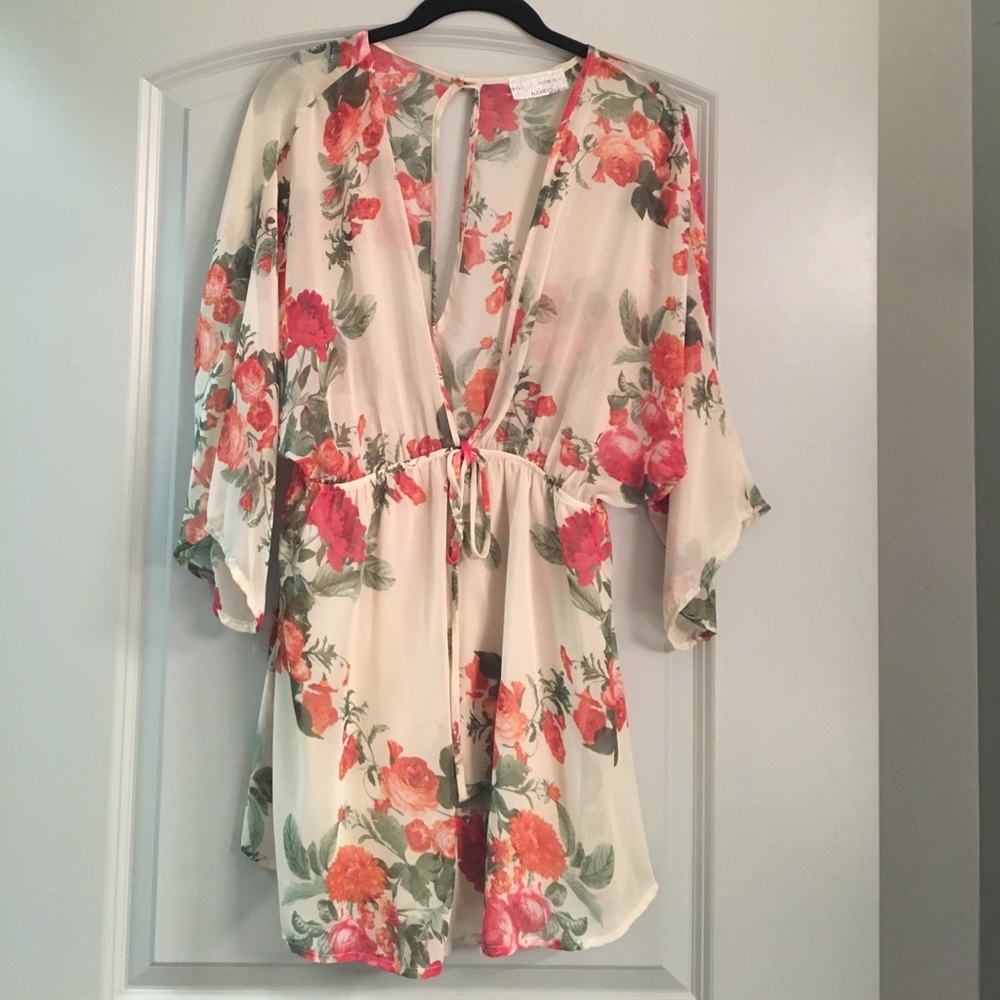 Audrey 3+1 Romper floral