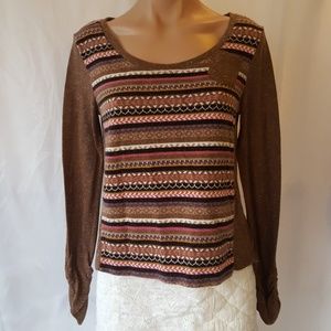 Love Tree sweater sz med