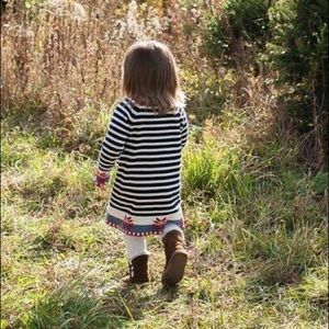 Hannah Andersson knot dress (size 90/us size 3)