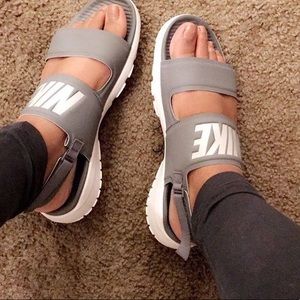 Nike Woman's Tanjun Sandals - Size 8