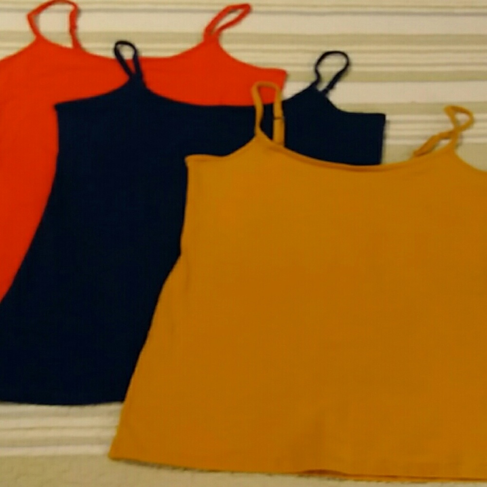 Three Tank Tops by Copper Key, Size Jr. Large