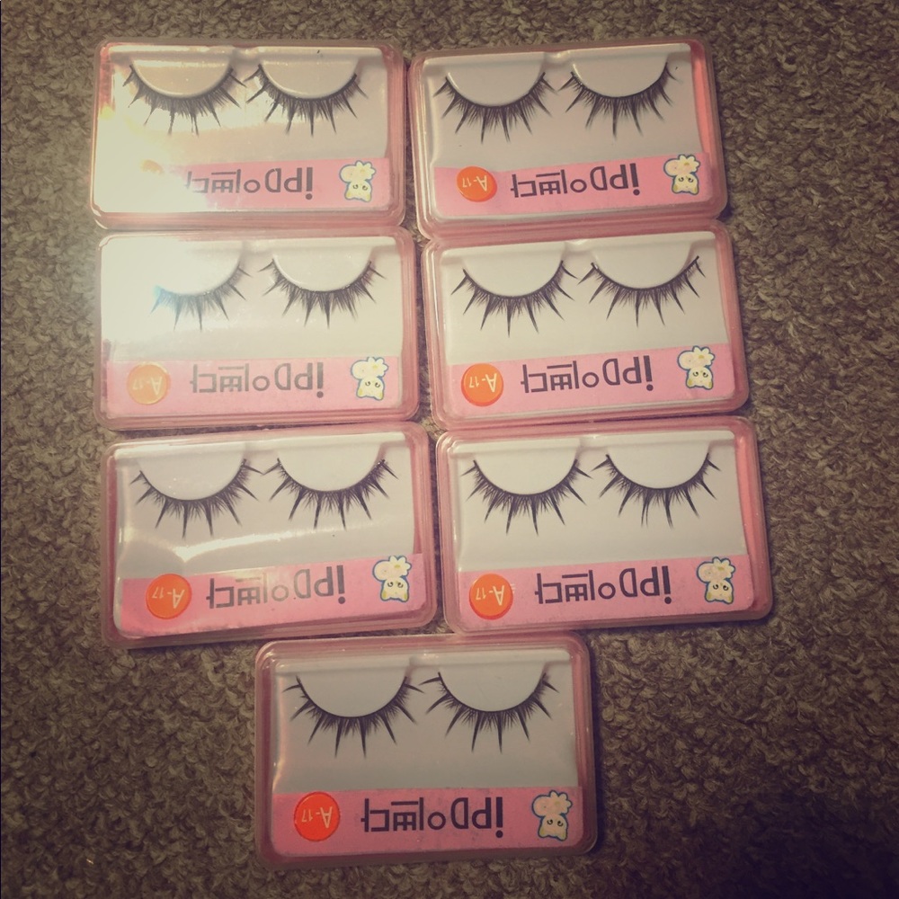 False Eyelashes-7 pcs