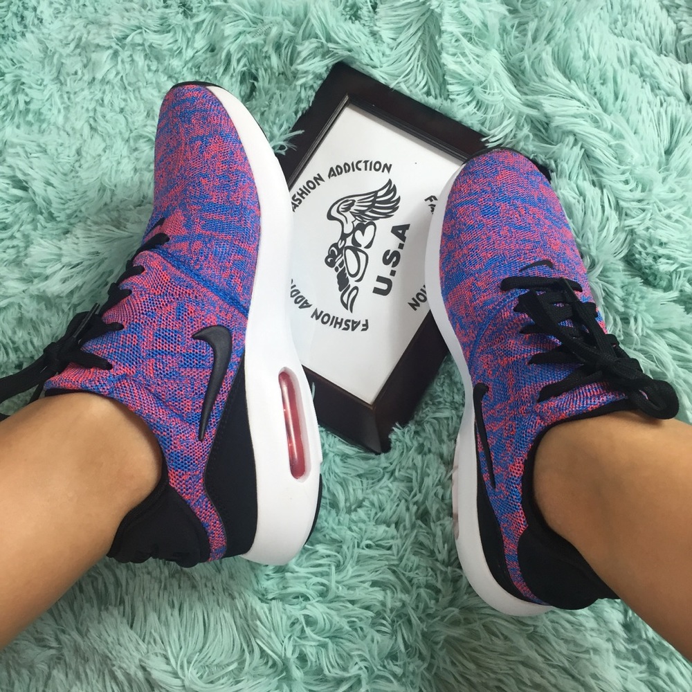 Nike Air Max Modern flyknit women's white sneakers - Picture 5 of 8