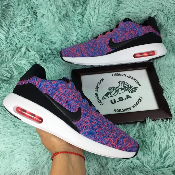 Nike Air Max Modern flyknit women's white sneakers - Picture 4 of 8