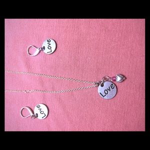 Handmade Necklace and earrings