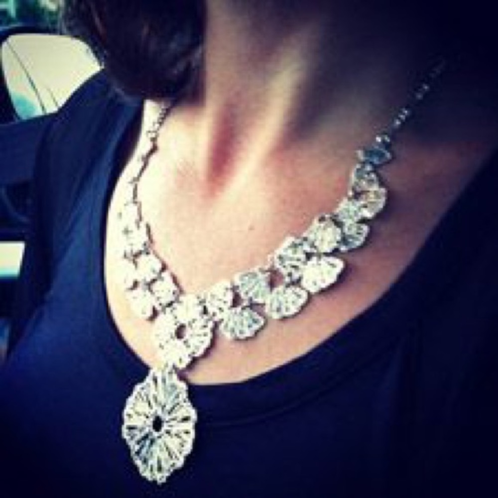 Stella & Dot beautiful geneva lace necklace
