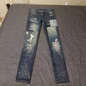 Ralph Lauren fashion patch work jeans
