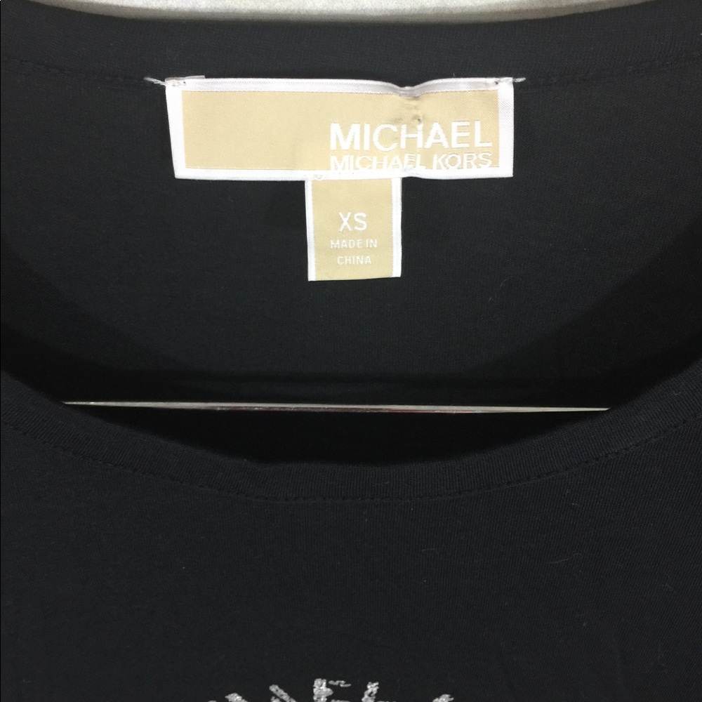 Michael Kors Long Sleeve Hi Low Shirt - Picture 4 of 5