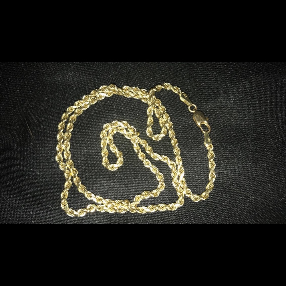 14k Gold rope chain