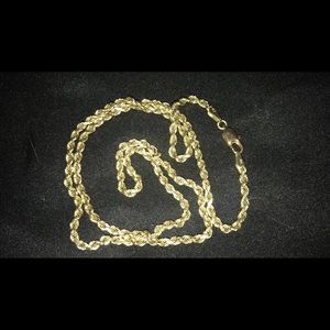 14k Gold rope chain