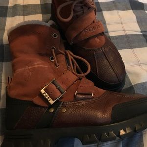 Polo Ralph Lauren Winter Fur Foldover Boots