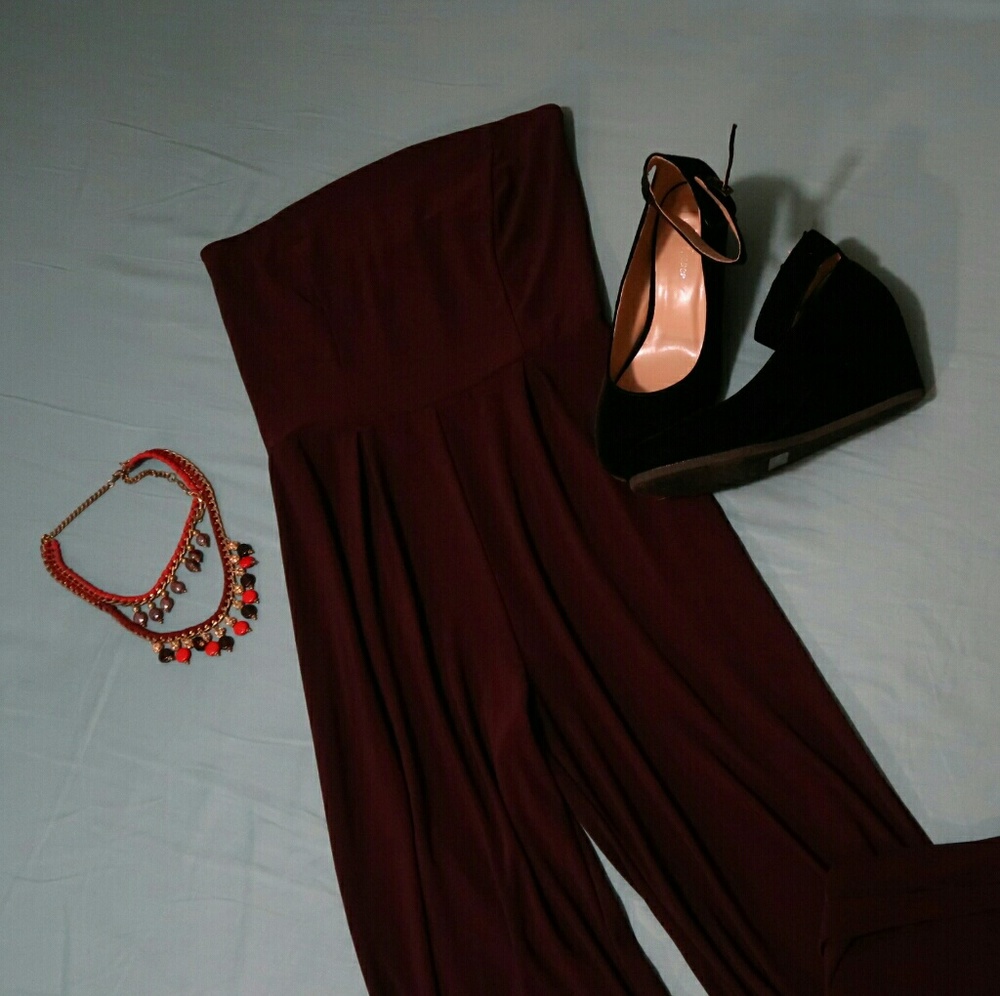 Plum romper